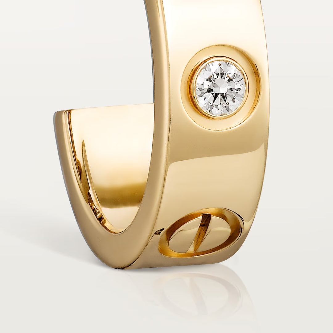 La Vis - Earrings with diamonds
