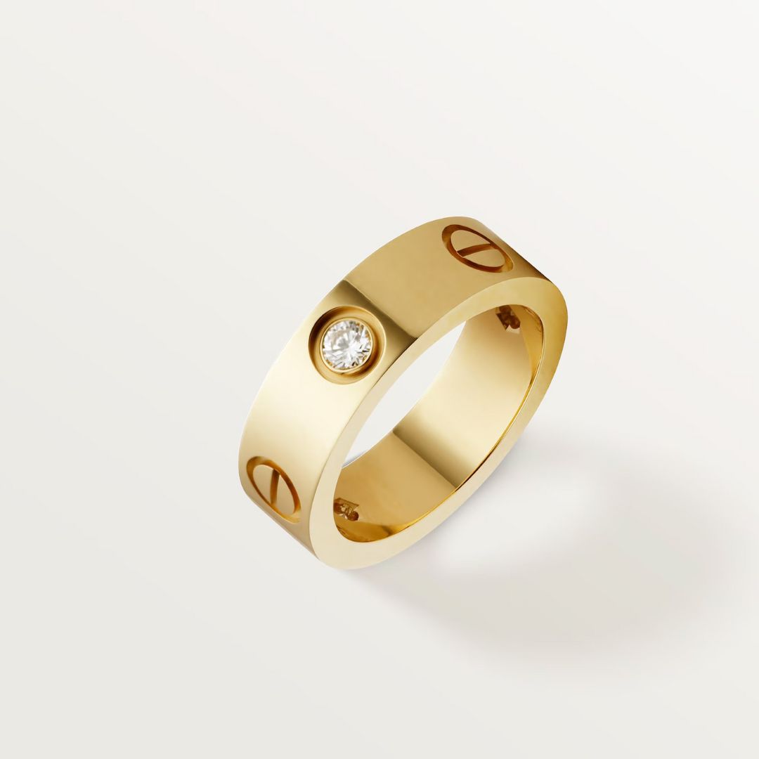 La Vis - Classic ring 3 diamonds