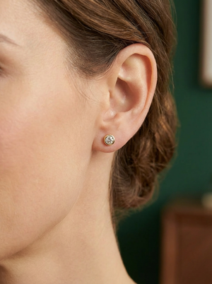 Le Solitaire - Boucles d'oreilles
